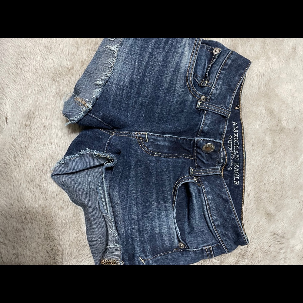 AE Super Stretch Jean shorts